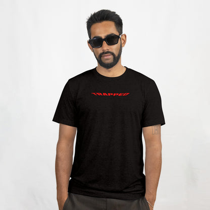Overthinking – Unisex Black Oversized Tee for the Restless Mind