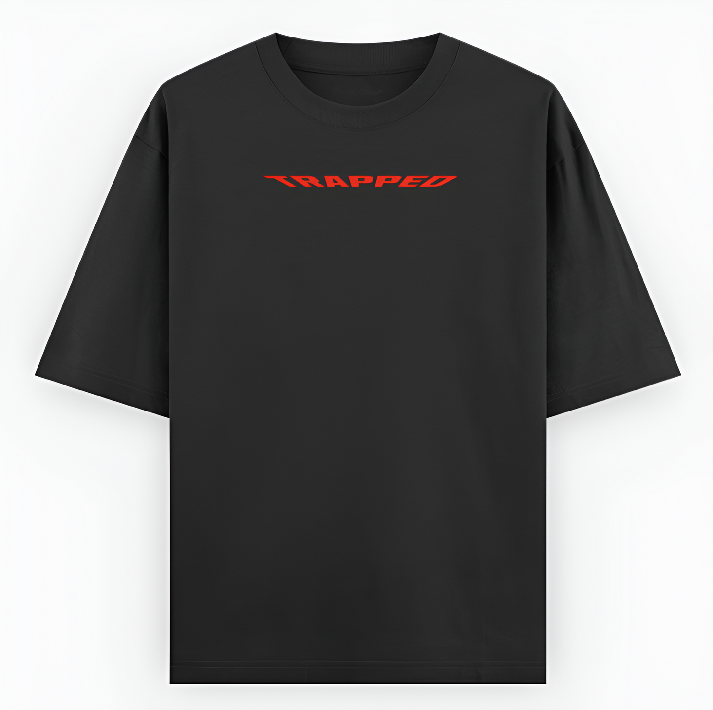 Overthinking – Unisex Black Oversized Tee for the Restless Mind